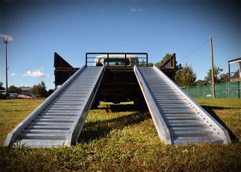 aluminum skid steer ramps